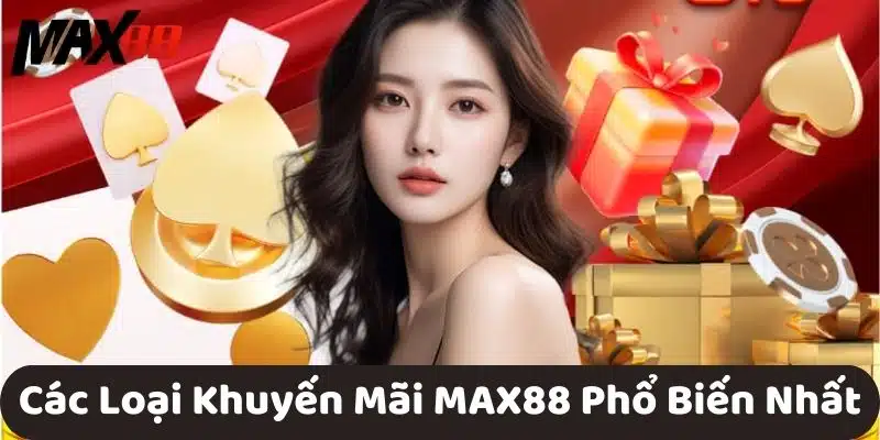 Các Loại Khuyến Mãi MAX88 Phổ Biến Nhất