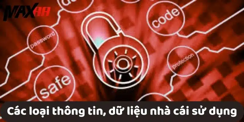 Các loại thông tin, dữ liệu nhà cái sử dụng